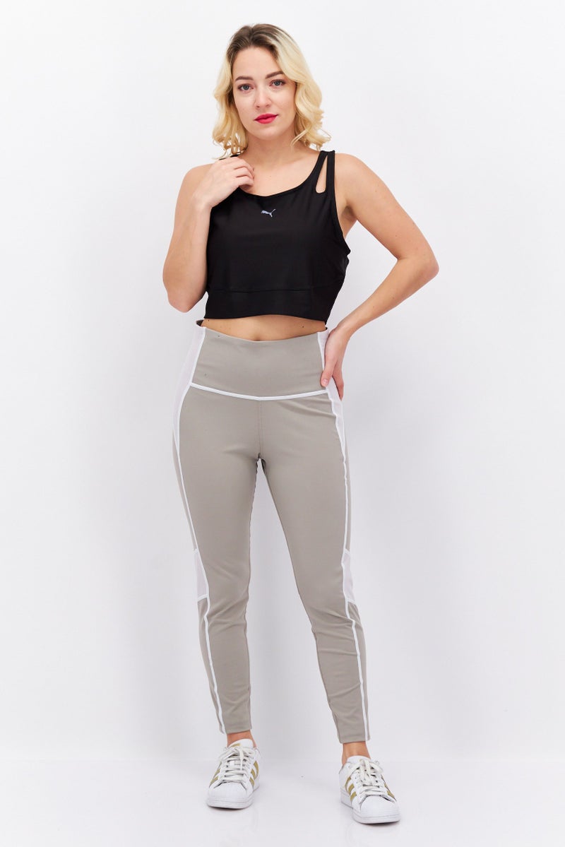 PUMA حمالة صدر رياضية غير مبطنة للنساء، لون أسود - Image 4