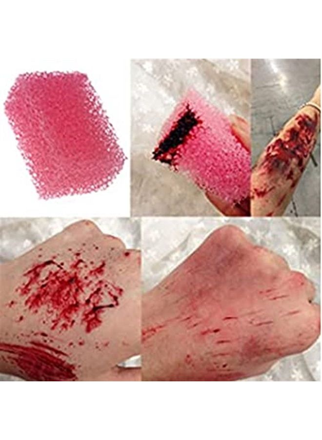 VERONNI SFX Makeup kit 12 Colors Face Body Paint Oil（96g）Halloween Makeup with Special Effects Wound Scar Wax, Fake Scab Blood, Spatula, 10 Brushes,1 Stipple Sponge (02) - Image 3