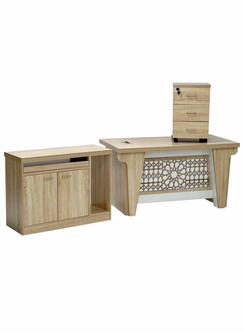 Home Office Desk Computer Desk Desk With Drawer 160cm