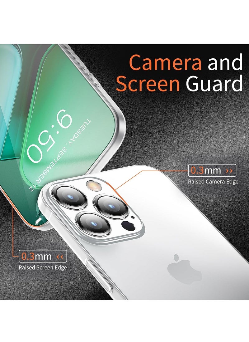 ELTRAZONE iPhone 16 Pro Max Slim Case | 0.2mm Paper-Thin Lightweight Case | Matte Finish PP Back Protection | Anti-Fingerprint & Anti-Yellowing | Compatible with iPhone 16 Pro Max 6.9 Inch - Transparent White - Image 4