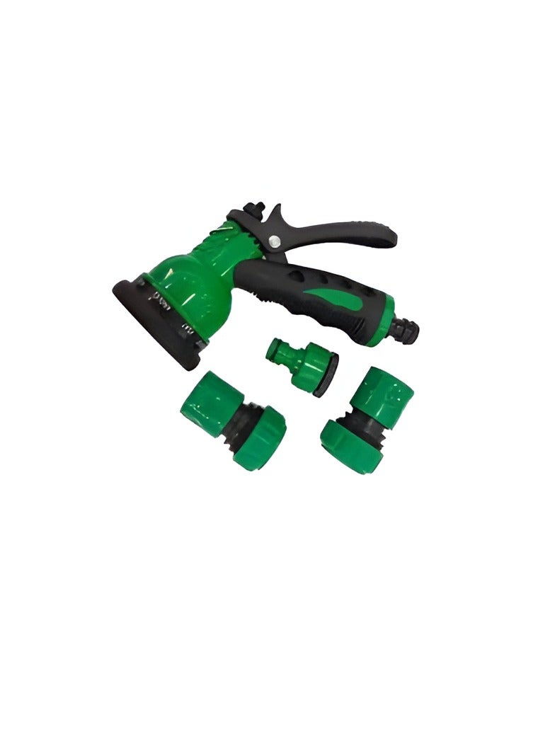 ABBASALI Garden Water Hose Reinforced 3/4 Inch 50 Meter with Garden Shower and Reducers - Image 2