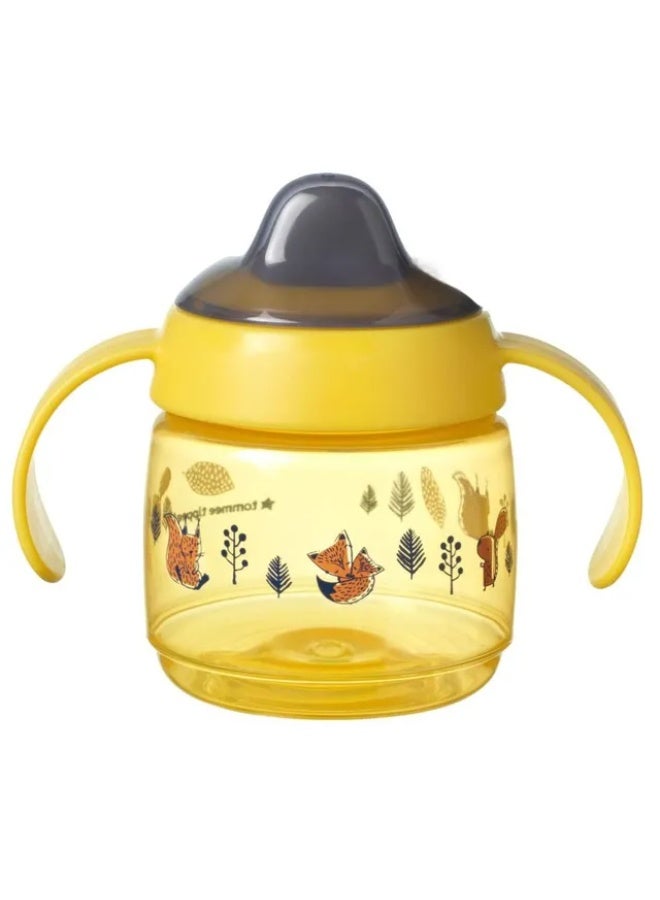 Tommee Tippee UK Tommee Tippee - Superstar Sippee Weaning Cup 190ml - Yellow