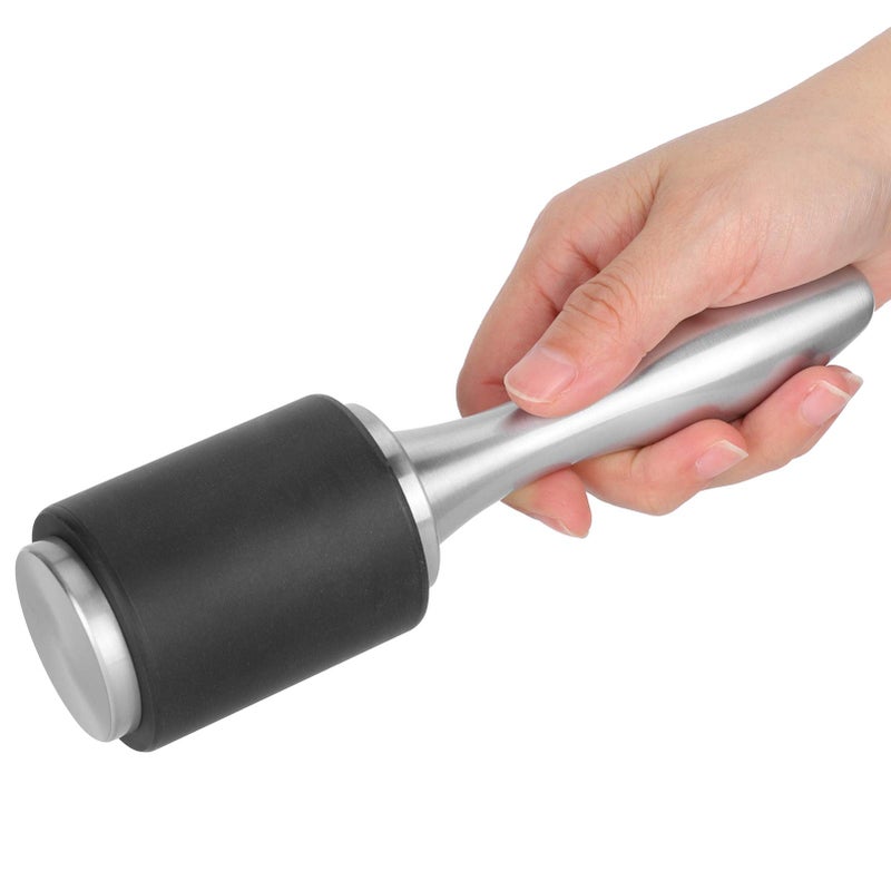 Double Ended Leather Craft Hammer With Aluminum Handle And Nylon Head - Image 2