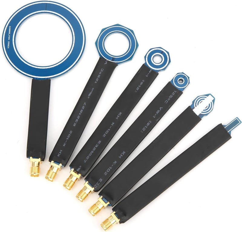 6-Piece Magnetic Field Probe Set, SMA Conduction Radiation Circuit Board EMI Testing Kit, Radiation for Interference Source Detection - Image 4