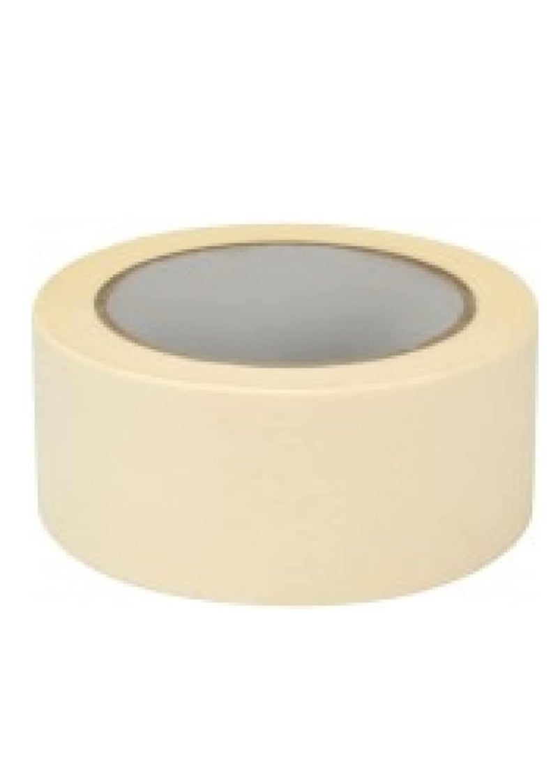 Maxi Maxi Premium Masking Tape 2”X30Yds With Red Core,for Painting, Labelling, Packing, for Home, Office, Workshop, White, MX-MT230R  - Image 1