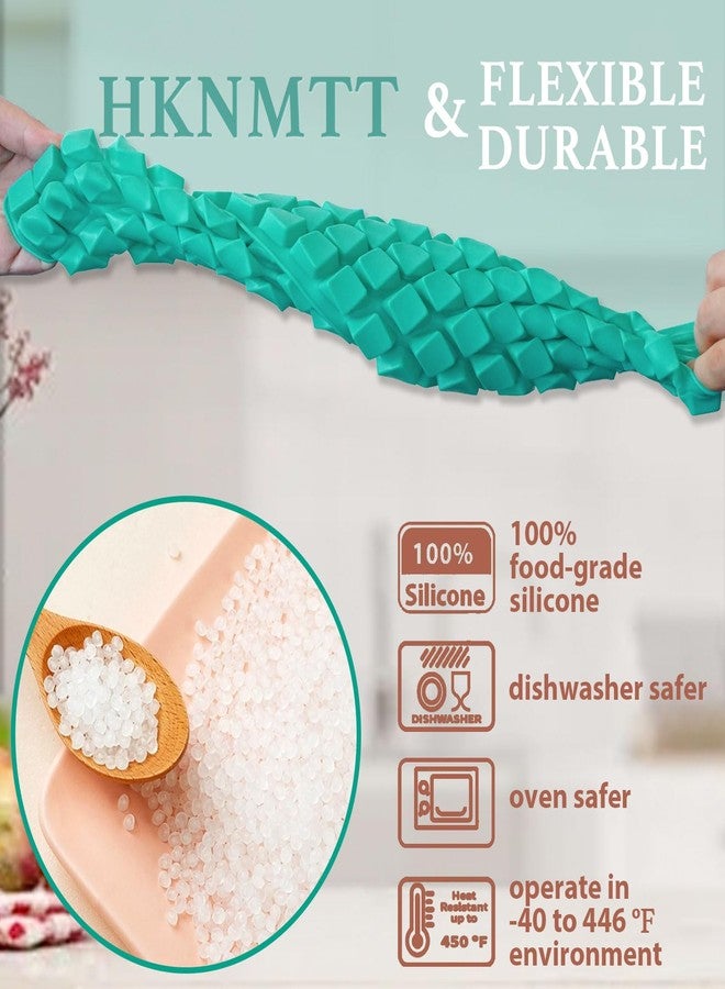 HKNMTT Square Gummy Molds Silicone, Mini Cute Candy Chocolate Keto Molds 3 Pack 126 Cavities Non-stick BPA free Tiny Bite Size Molds for Ice Cube Fruit edible Gummy Mold Easy to Release DIY Candy Making Kit - Image 3
