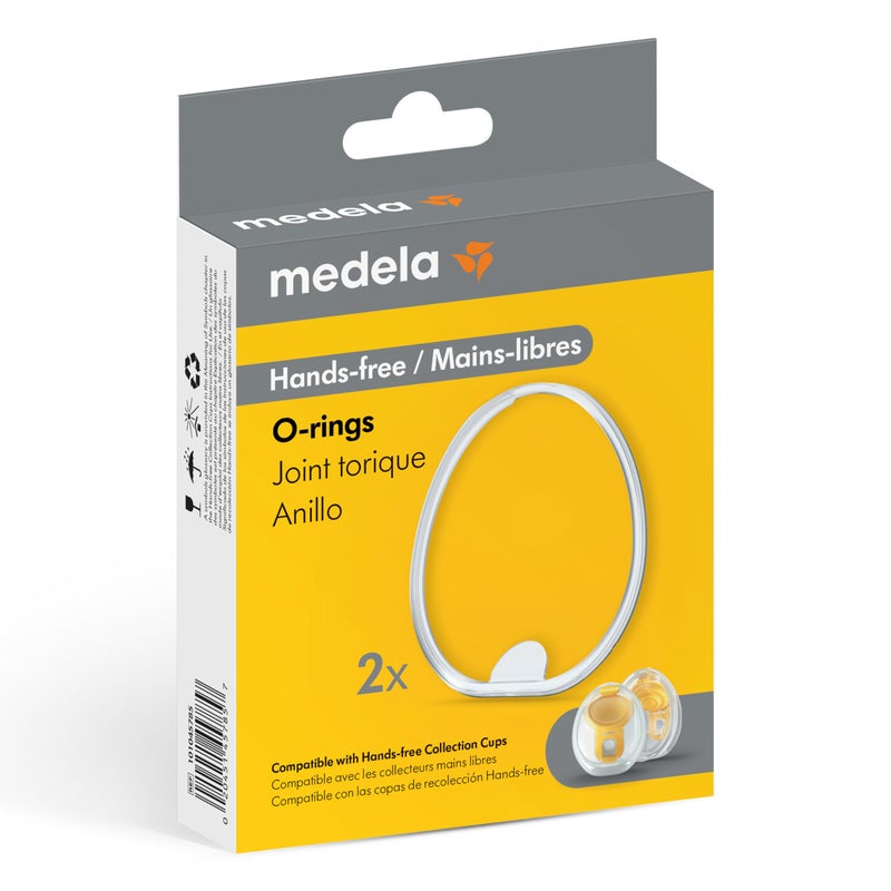 Medela أقراط ميدلا لجمع الحليب بدون استخدام اليدين، عبوة 2 - Image 2