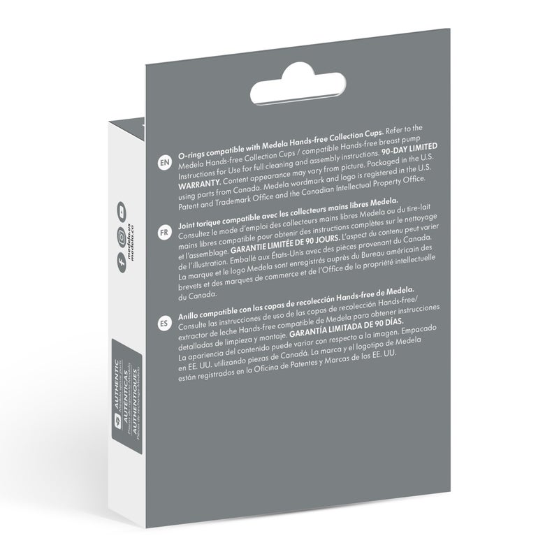 Medela أقراط ميدلا لجمع الحليب بدون استخدام اليدين، عبوة 2 - Image 3