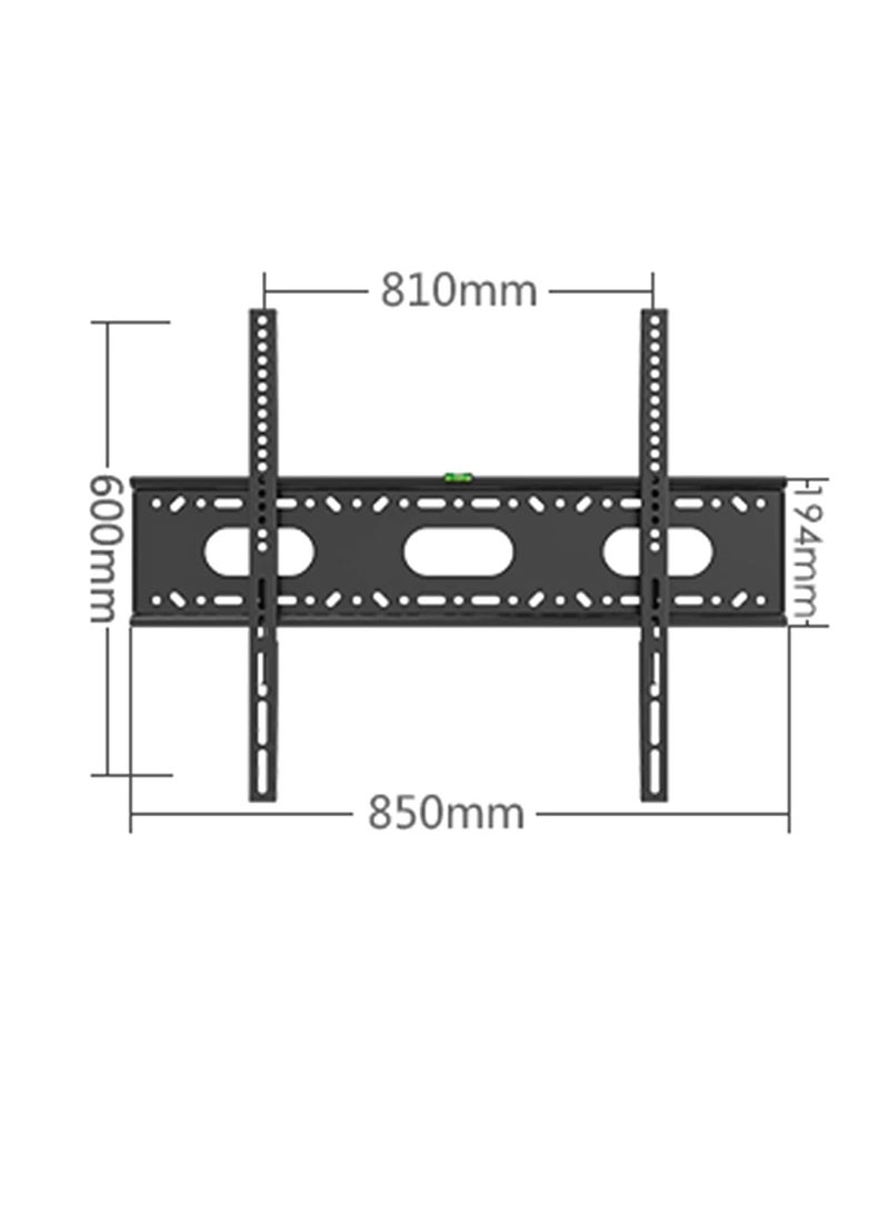 حامل تلفزيون عالمي مثبت على الحائط، حامل تلفاز نحيف للغاية قابل للإمالة لشاشات 55-90 بوصة من نوع OLED وLCD - Image 2