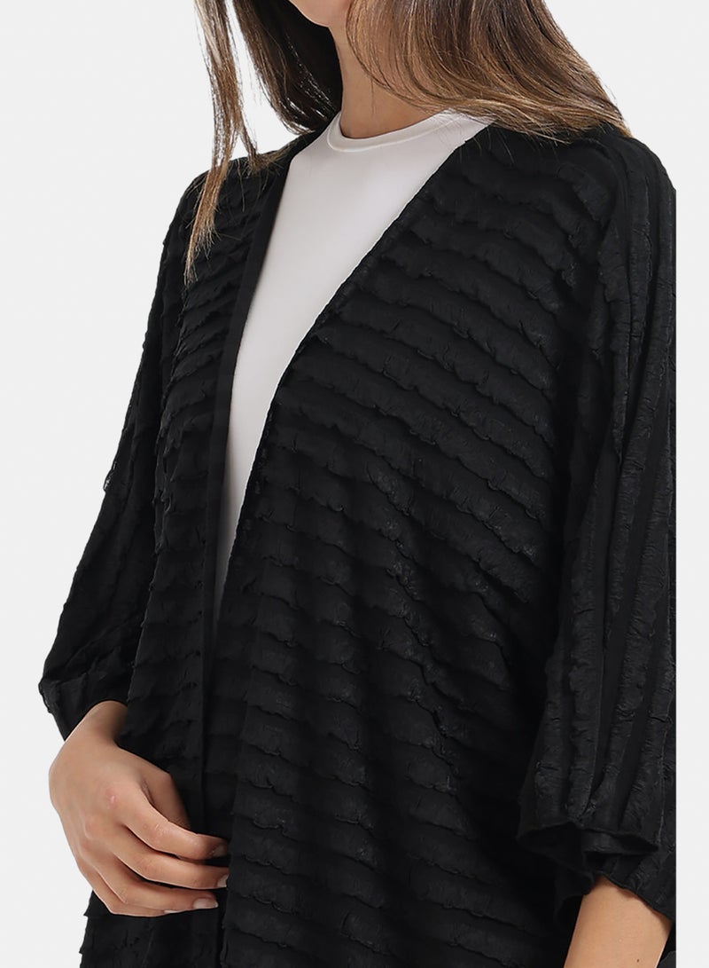 Carina Textured Ruffle Beach Kimono - Image 5