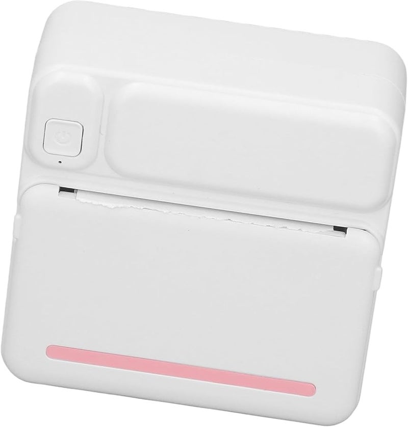 Portable Thermal Printer White Mini Lightweight For Clear Detailed Travel Prints - Image 4