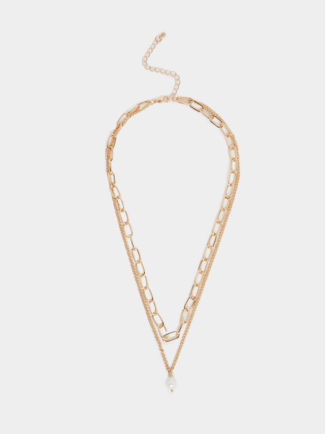 Styli Styli Set of 2 - Pearl Drop Necklace  - Image 2