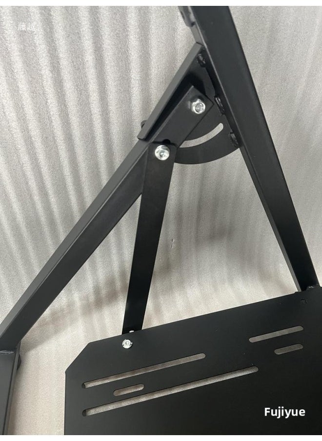 ماركة غير محددة X Folding Racing Games Simulator Bracket G27g29g920g923 Tumast T150T300RS- لون المنتج: X نسخة فرملة اليد القابلة للطي نسخة مضادة للاعوجاج  - Image 4