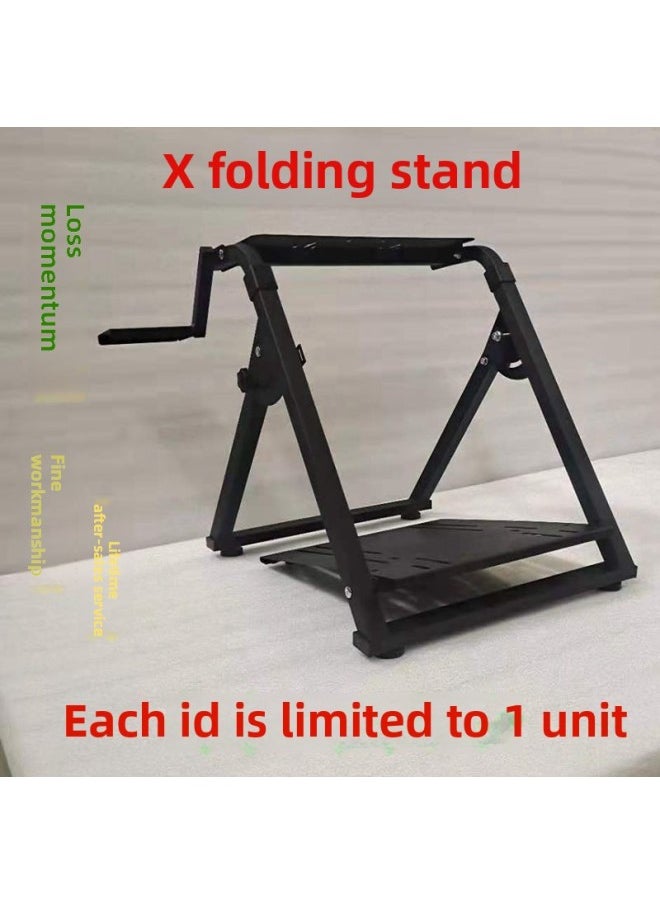 ماركة غير محددة X Folding Racing Games Simulator Bracket G27g29g920g923 Tumast T150T300RS- لون المنتج: X نسخة فرملة اليد القابلة للطي نسخة مضادة للاعوجاج  - Image 2