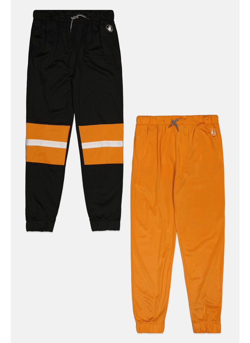 Body Glove - Kids Boy 2 Pieces Brand Logo Jogger Pants, Black - Image 1