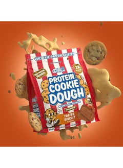 Applied Nutrition Applied Nutrition Protein Cookie Dough, 22g Protein, High Protein Dessert, Toffee Biscuit, 25 Servings  - Image 2