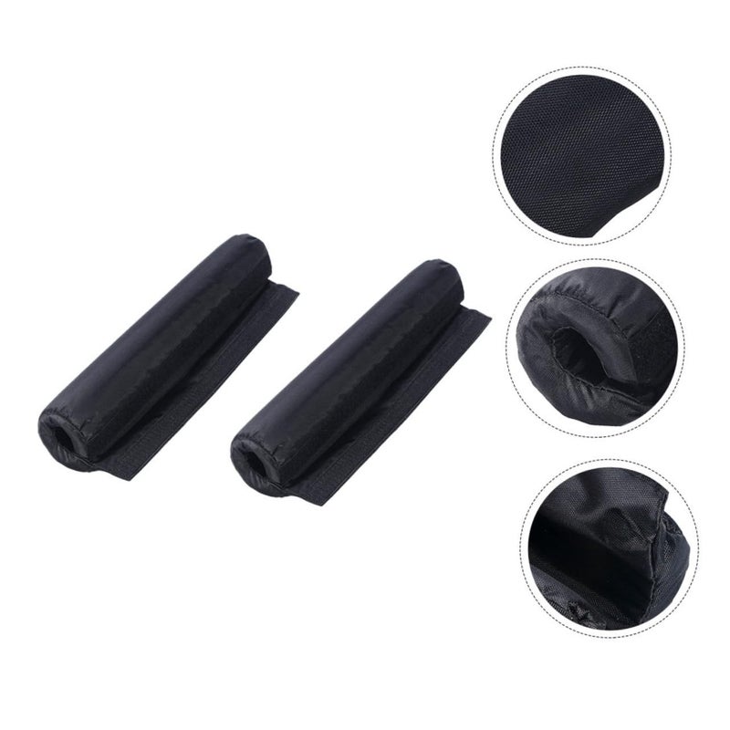 Barbell Squat Pad 2 Pack with Strap for Neck Shoulder Workout Lunges Thrusts - Image 5