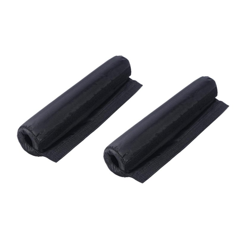 Barbell Squat Pad 2 Pack with Strap for Neck Shoulder Workout Lunges Thrusts - Image 2