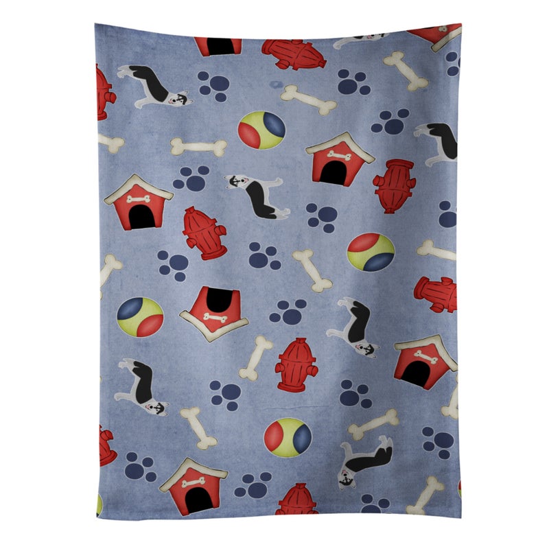 Caroline's Treasures ""Caroline's Treasures BB4120KTWL Dog House Collection Siberian Husky Kitchen Towel  25"""" x 15""""  Multicolor""