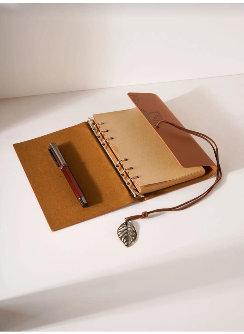 Mr Leather Kraft Paper Notebook and Pen Set Gift Set Special Design - pzsku/ZB3599961D5346A8E70E4Z/45/_/1730593377/bdfcbc2d-31da-42f1-a4a3-637c3bfd10f9