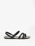 Beira Rio Beira Rio Ladies Sandals With Back Strap Black | Made In Brazil
