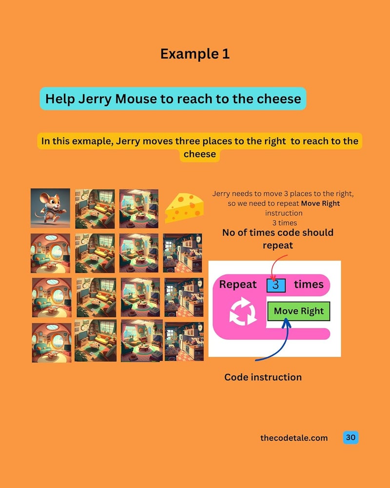 Coding for Kids, Age 5+, 50+ coding exercises and additional practice coding games with thecodetale platform