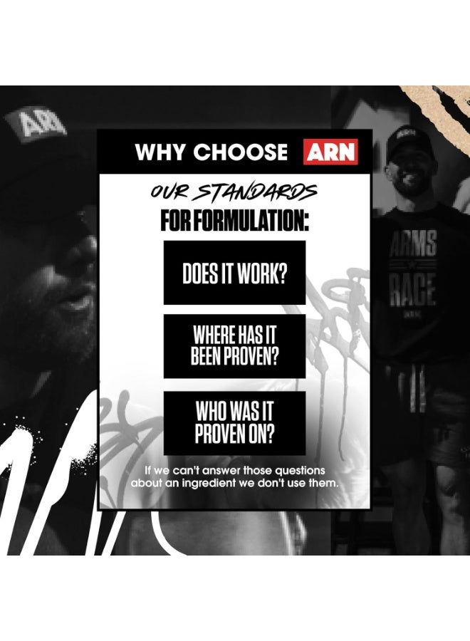 ARN Vigor Advance Creatine 30 Servings - Rainbow Sherbet 327g - Image 4