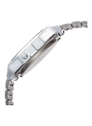 Men Stainless Steel Digital Watch A159W-N1DF - 33 mm - Silver - view 3