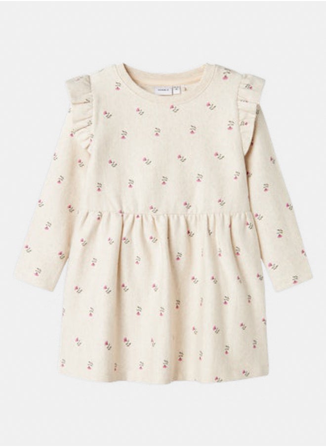 NAME IT name it Girls Onulla Longsleeve Sweatshirt Dress  - Image 1