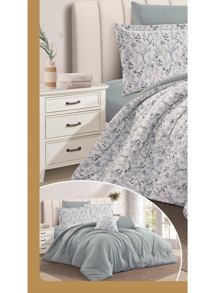 لوفيرا مفرش نفرين مشجر بتصميم حصري من المايكروفايبر مقاس ٢٣٠* ٢٥٠ سم - Image 2