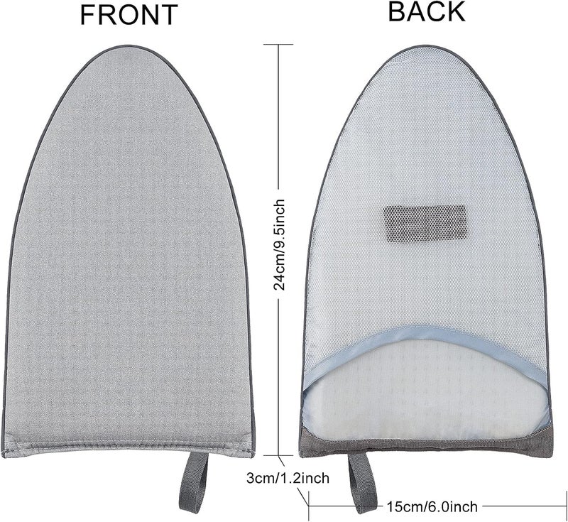 CINPIUK Garment Steamer Ironing Gloves Anti Steam Glove Heat Resistant Garment Steamer Mitt, Garment Steam Accessories for Clothes，2Pcs - Image 2