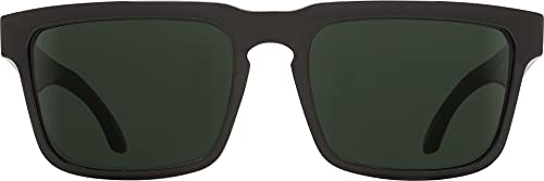 Spy Optic Helm Black-Happy Gray Green Square Sunglasses, 57 mm - Image 2