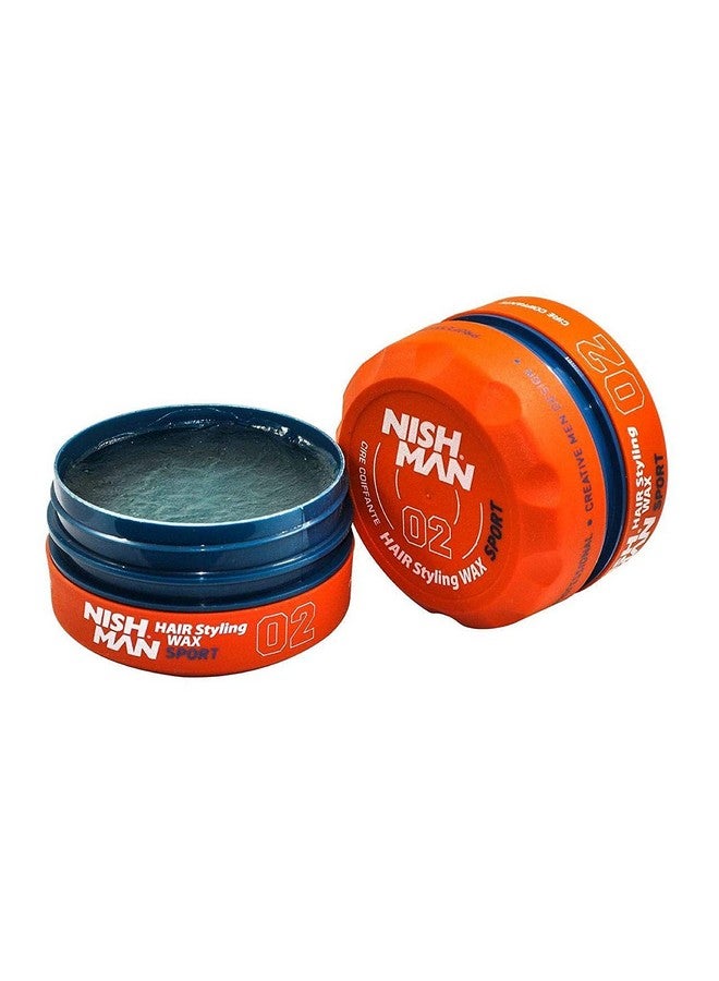 nishman Hair Styling Series (02 Sport AQUA WAX, 150ml) - Image 3