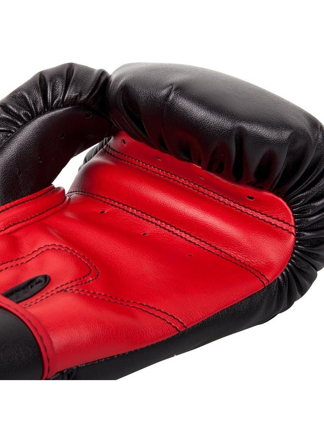 VENUM قفازات ملاكمة للأطفال من كونتندر، باللونين الأسود والأحمر، 8 أونصة - Image 4