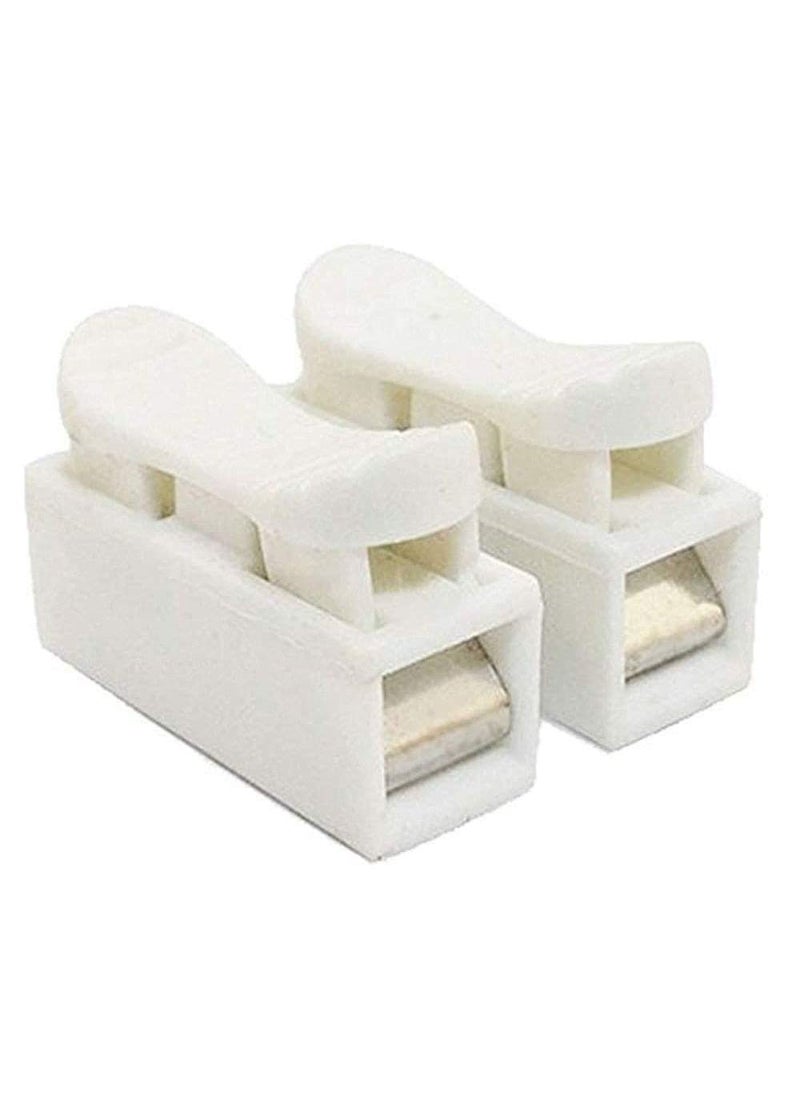 DIY Crafts DIY Crafts CTDIYHI50319 CH2 Spring Wire Connector Quick Connector Terminal Block Electrical Cable Clamp Terminal Connector LED Strip Light  - Image 1