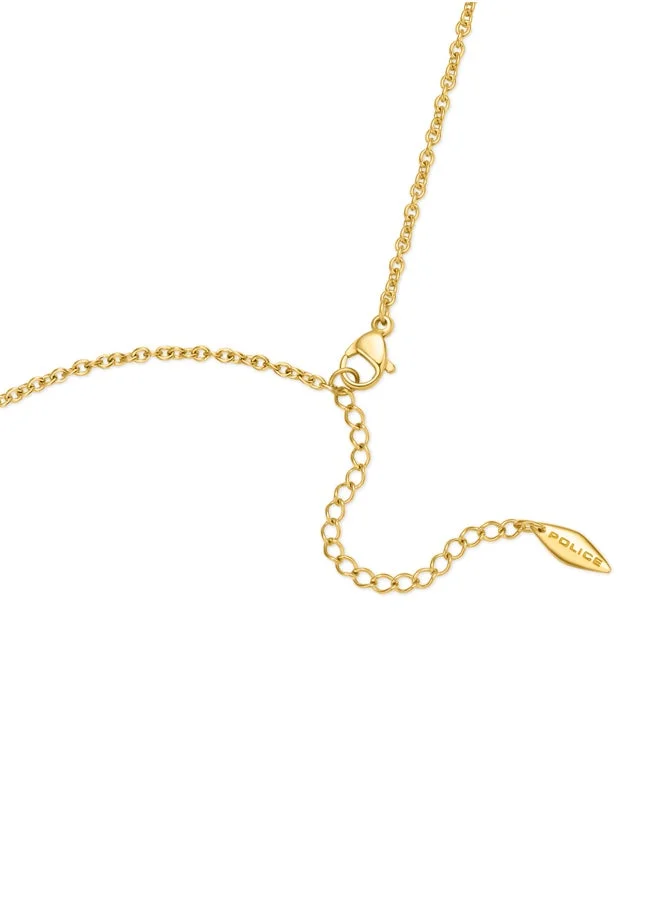 POLICE Necklace For Women Gold Plating With Mother Of PearlPEJLN0002705