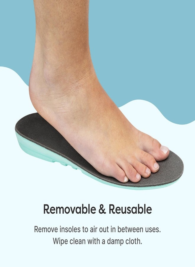 ZenToes Diabetic Cushioned Insoles for Men and Women, Shock Absorbing Plastazote Foam Pads for Plantar Fasciitis, Metatarsalgia, Morton's Neuroma Relief - 1 Pair (M8/W9.5) - Image 5
