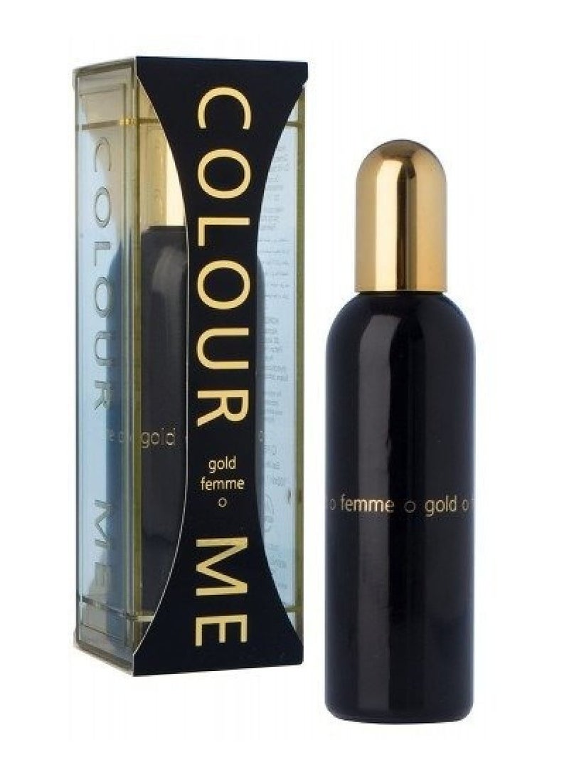 عطر جولد للنساء EDP من كولور مي 100مل
