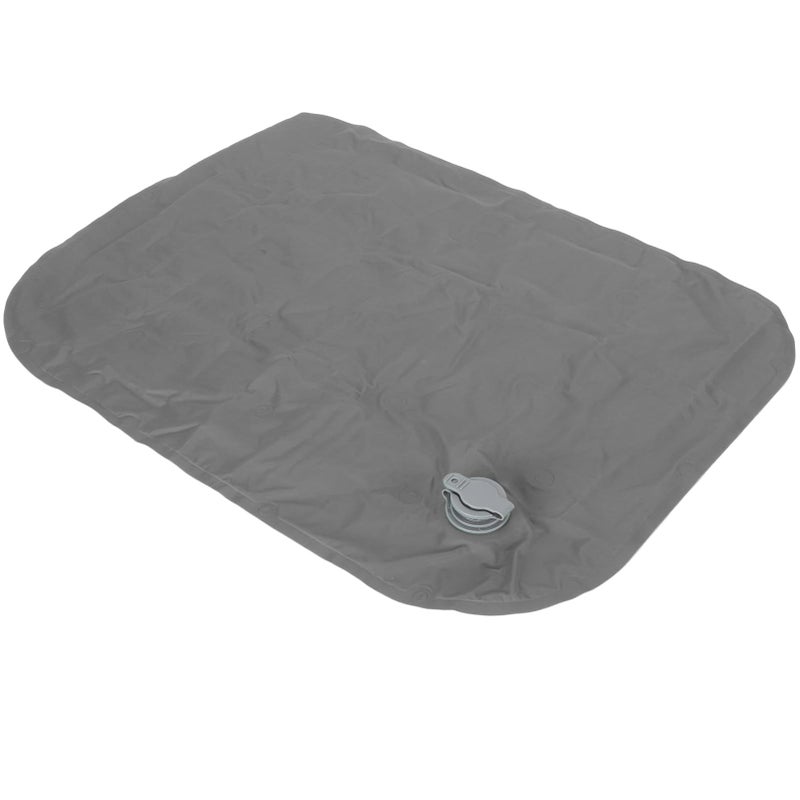 Grey Lightweight Inflatable Sitting Pad Portable Foldable Cushion For Camping Hiking - Image 5