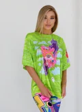 بونا فيدي Oversize T- Shirt Joy Green