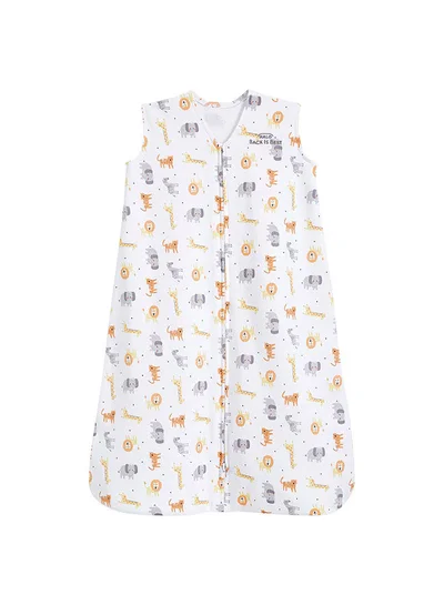هالو Baby Sleeping Bag, 0.5 Tog Sleepsack, 100% Cotton, Sunshine Rainbows Sleeping Sack For Newborn Babies, Easy Zip Access Nappy Change, Lullaby Trust Partners, Unisex, Boys And Girls, 6 - 18 Months