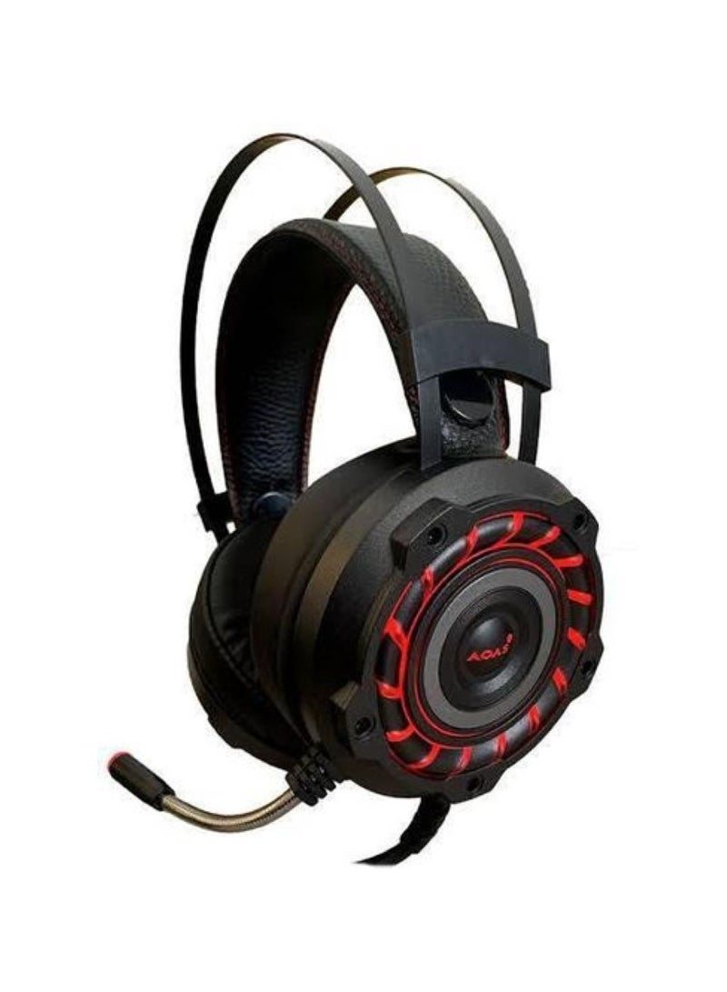 general Stereo Over Ear Wired Gaming Headset with Noise Isolating Microphone - Image 1