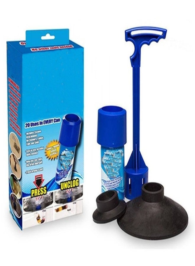 Gion's Toilet Sink Plumber Hero Kit Unclog Drains Instantly Tool Kit 20 Uses in Every Can - Image 1