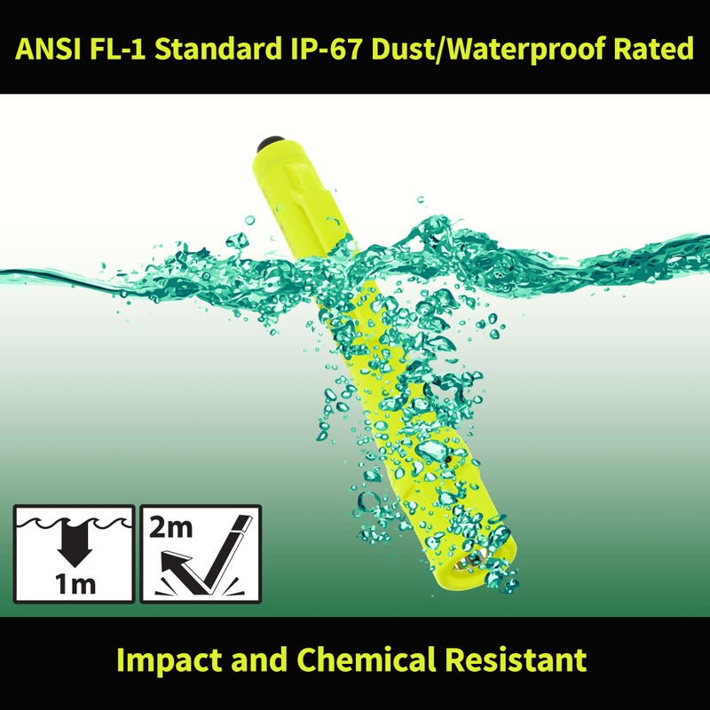 Nightstick XPP-5410G Intrinsically Safe Permissible Penlight, 147mm, Green - Image 2