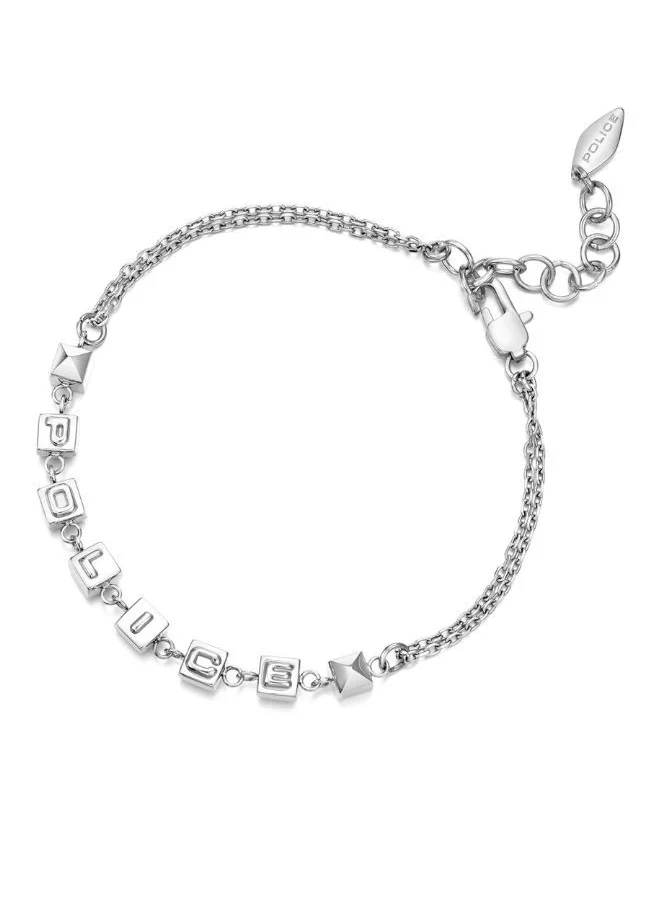 بوليس Cubet  Bracelet For Women Silver Color