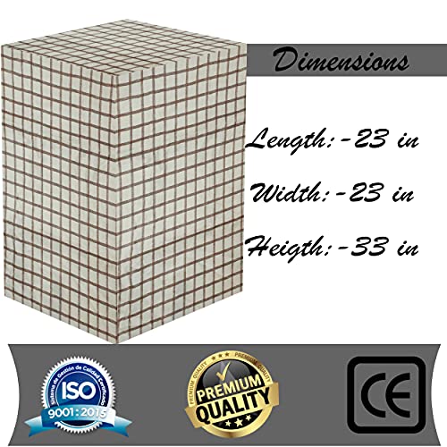 KANUSHI Industries® Washable & Dustproof Top Load Fully Automatic Washing Machine Cover (Suitable for 6 Kg, 6.5 kg, 7 kg, 7.5 kg) (VAR-WASMAC-NW-NEW-03-FULLY) - Image 4
