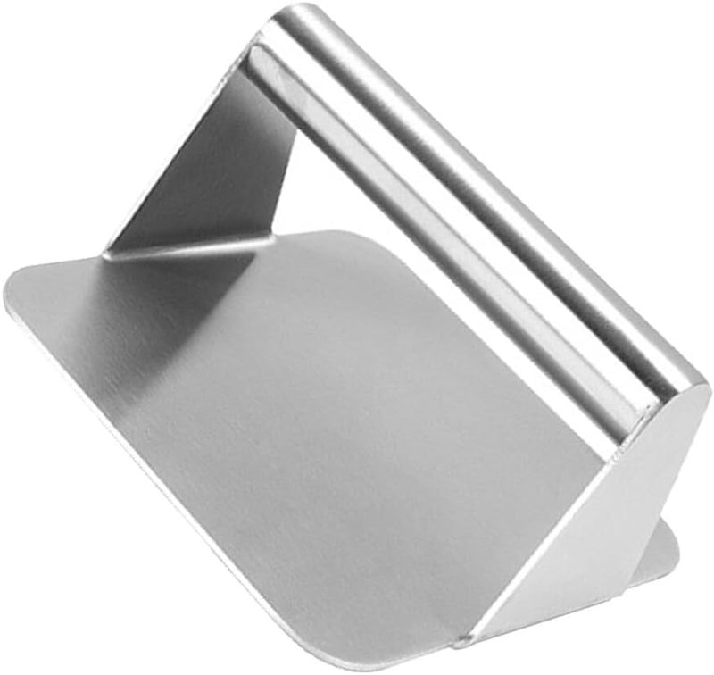 Istara Burger Press Heavy Duty Smooth Stainless Steel Hamburger Presser for Grill Griddle Patty Bacon Ham Grilled Sandwich NonStick Dishwasher Safe Grilling Accessories - Image 1