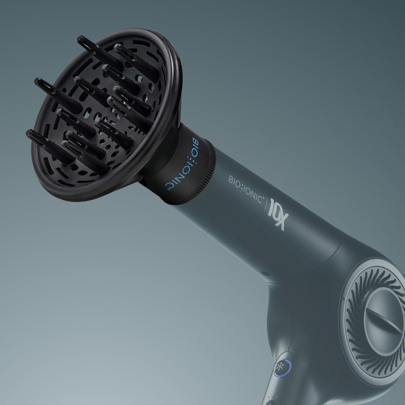 Bio Ionic Universal Diffuser - Fast-Drying Hair Dryer Attachment for Frizz Control & Shine - Fits 2.25" Blow Dryers - Professional Styling Tool for All Hair Types - Image 5