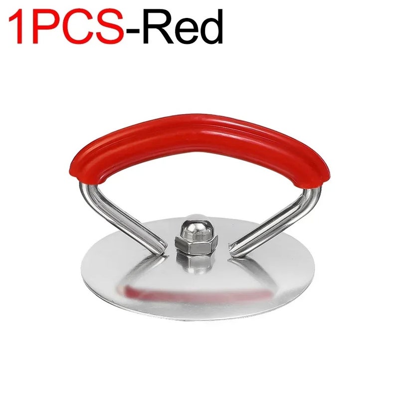 4/1Pcs Anti-Scalding Pan Cover Handles Stainless Steel Pot Lid Hand Grips Universal Replacement Cookware Knobs Kitchen Accessory - Image 1