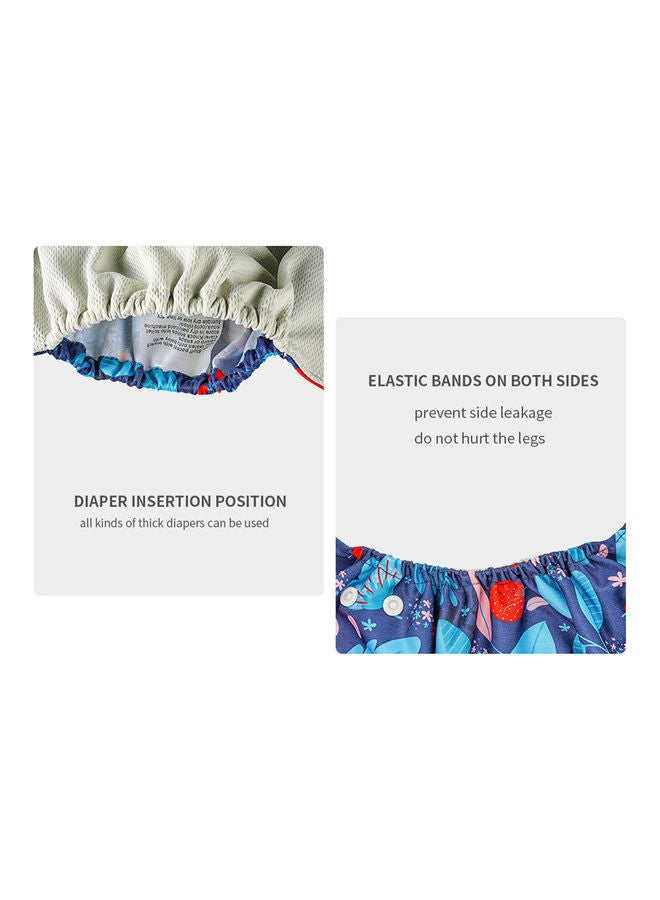 Pack Of 4 Washable Reusable Baby Cloth Diaper - Image 4